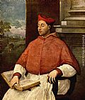 Sebastiano del Piombo Portrait of Antonio Cardinal Pallavicini painting